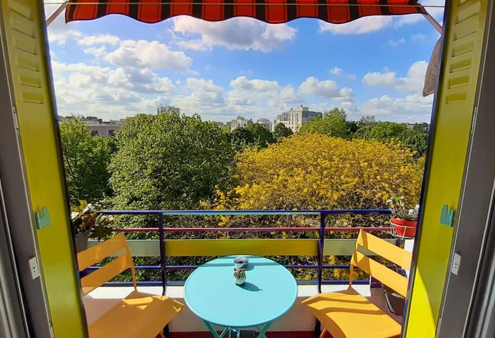 Canopee, Paisible, Chaleureux, Lumineux, Balcon Parigi Esterno foto