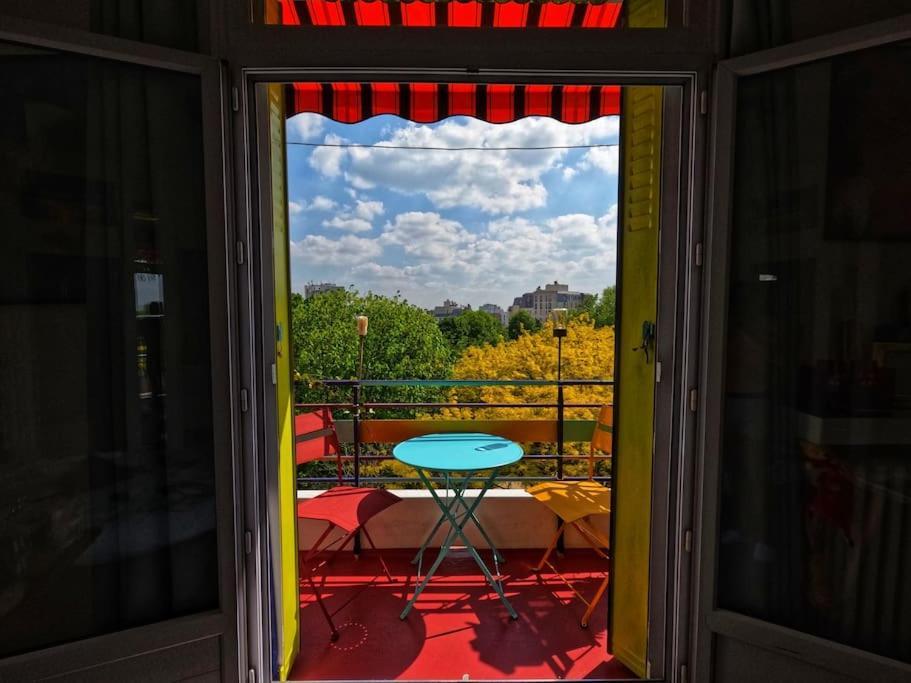 Canopee, Paisible, Chaleureux, Lumineux, Balcon Parigi Esterno foto